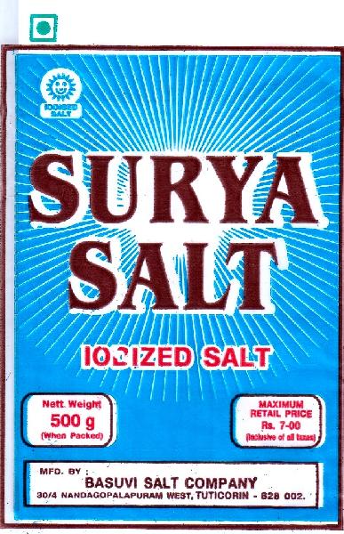 Special Surya Iodized Powder Salt