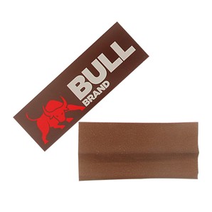 4 Booklets Bullbrand Liquorice Rolling Paper x 1 Pack 