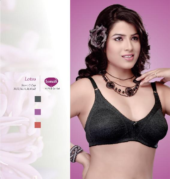 Hemali Plain Pink B Cup Bra, Size: 30-40 inch at Rs 170/piece in Ahmedabad