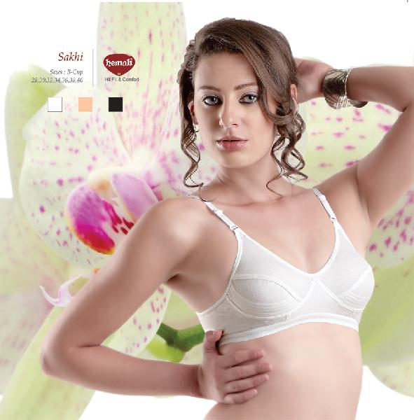 Hemali Plain Pink B Cup Bra, Size: 30-40 inch at Rs 170/piece in Ahmedabad
