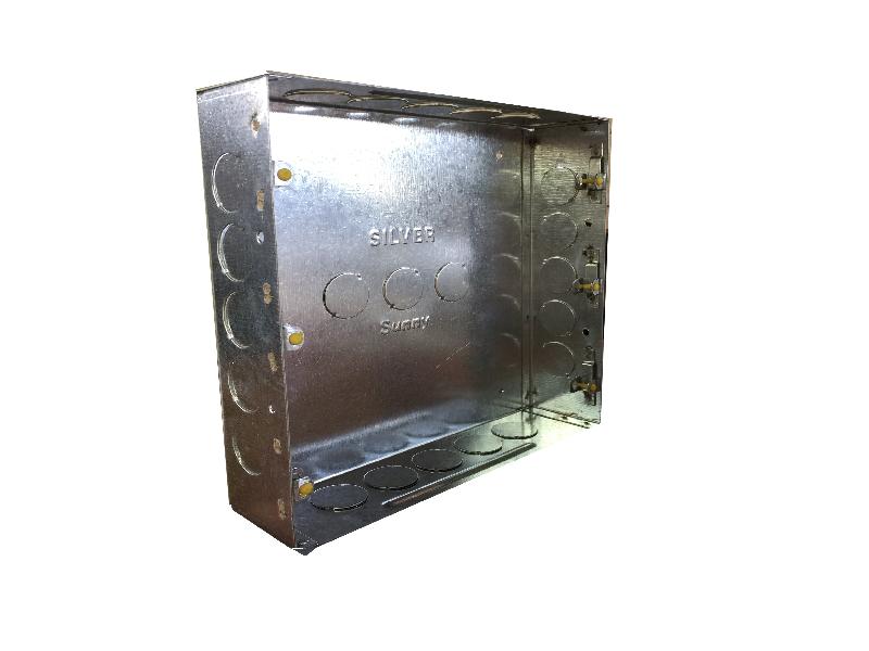 18 MODULE CONCEALED BOX(SILVER)