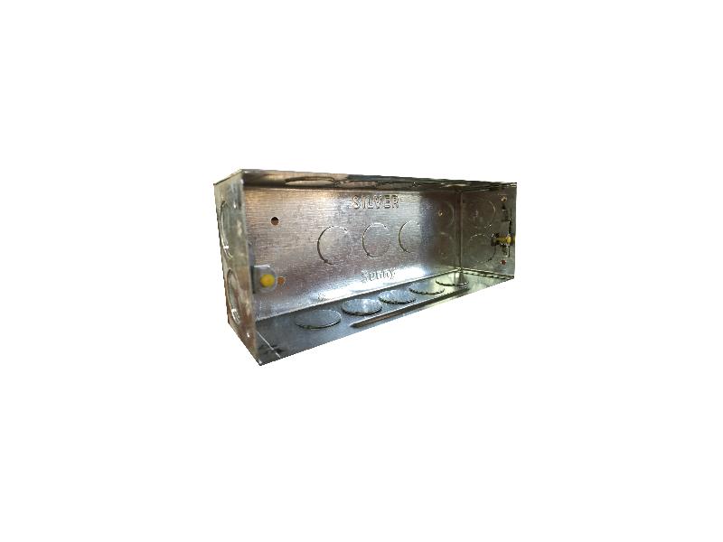 6 MODULE CONCEALED BOX(SILVER)