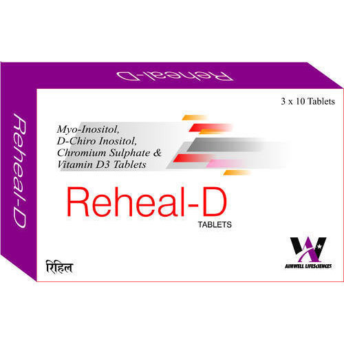 Reheal-D Tablets, Packaging Type : 3x10 Teblets