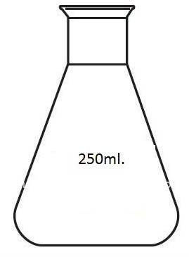 Steel Conical Flask 250 ml