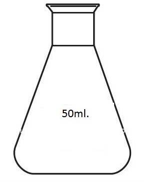 Steel Conical Flask 50ml