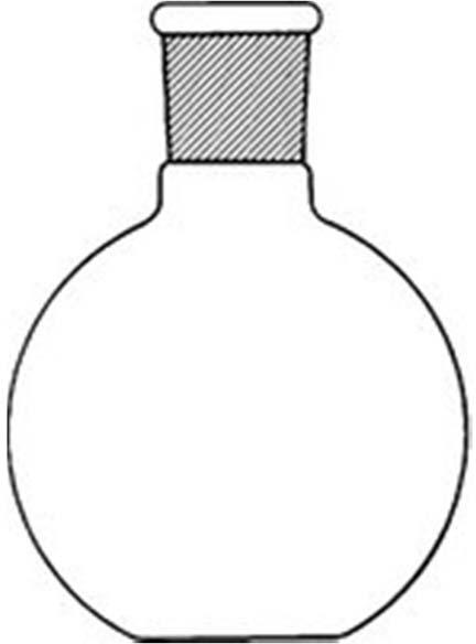 Flask Round or Flat Bottom 100 ml.