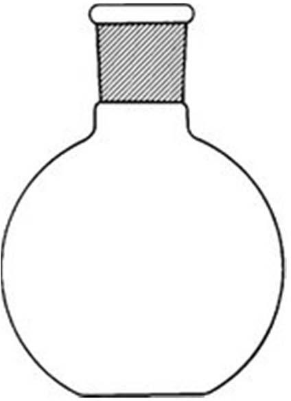 Flask Round or Flat Bottom 150ml.