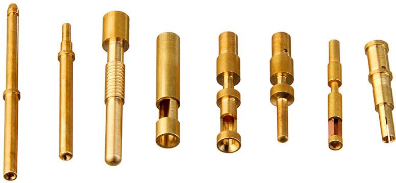 Brass Cylindrical Connectors