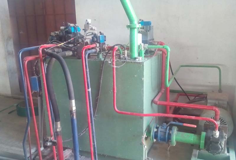 Hydraulic Bale Press Power System