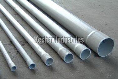 PVC Plumbing Pipes, Color : Grey