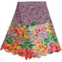 Embroidered Fabric Lace