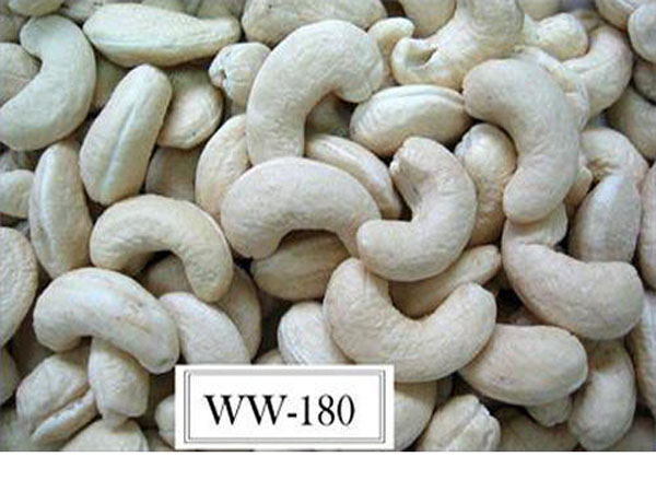 S-180 Whole Cashew Nuts, for Food, Snacks, Sweets, Packaging Type : Pouch, Pp Bag