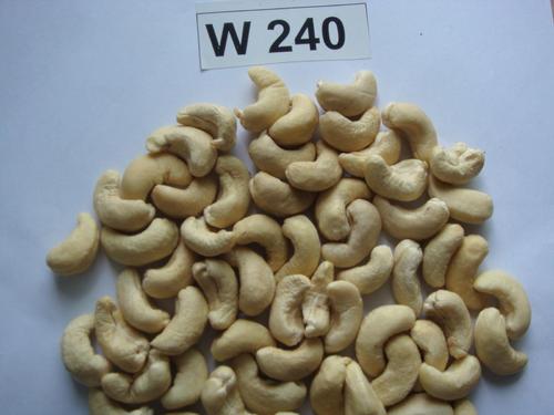 W-240 Whole Cashew Nuts, for Food, Snacks, Sweets, Packaging Type : Pouch, Pp Bag
