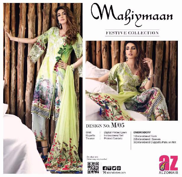 mahiymaan's cotton lawn suits