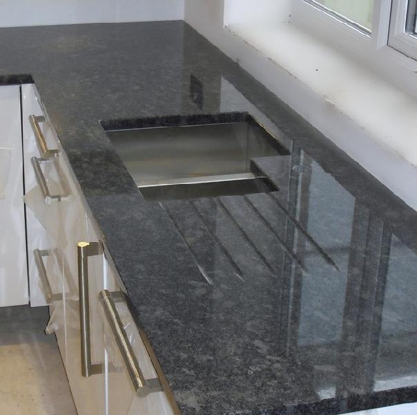 Steel Grey Granite Slabs