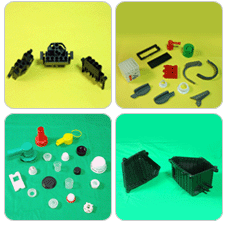 Plastic Molded Products, Size : 50grams To 1Kg Per Piece