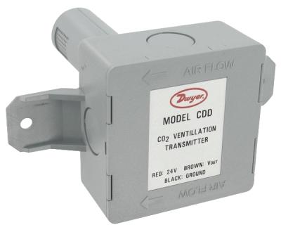 Model CDD Duct Mount Carbon Dioxide Transmitter