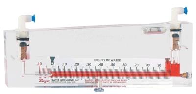 250-AF Inclined Manometer Air Filter Gage