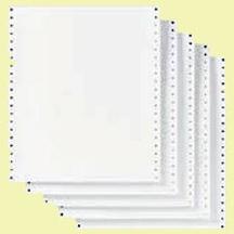 Blank Computer Paper