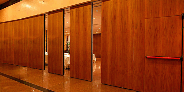 What are acoustic movable partitions