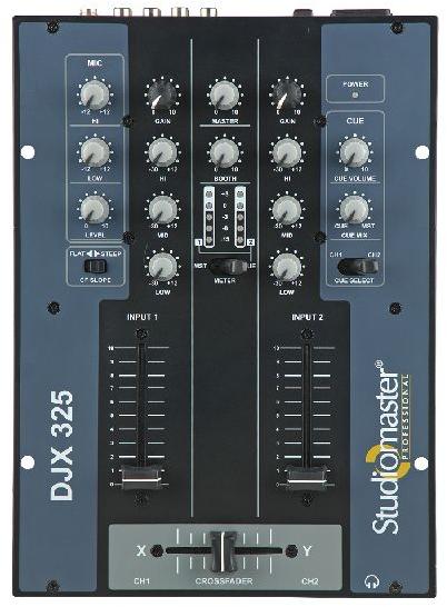 DJX 325 3 channel DJ mixer