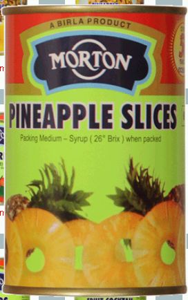 Morton 450gm Pineapple Slices