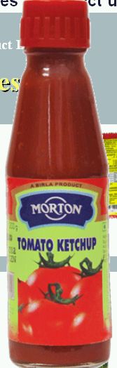 Morton 200gm Tomato Ketchup, Color : Red