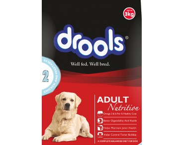 Chicken Vegetable Drools Adult Dog Nutrition