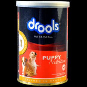 Drools Puppy Nutrition Chicken Gravy Tin dog Food
