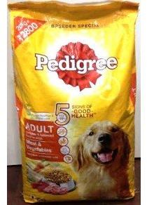 Pedigree Meat Vegetable Adult Dog Food