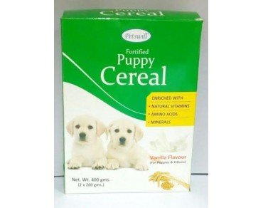 Petswill Fortified Puppy Cereal Vanila Flavour