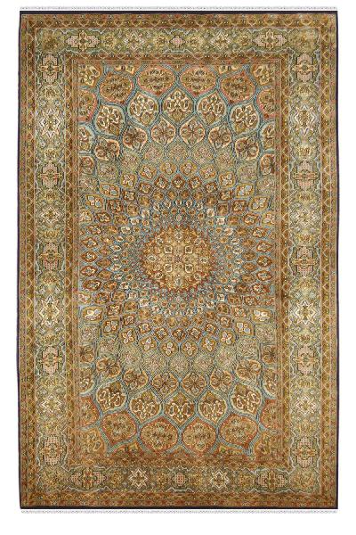 Gold Chakra Ardabil carpet