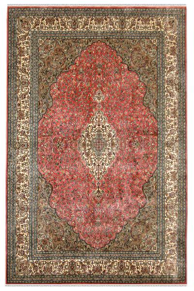 Gulab Medallion Kashan carpet