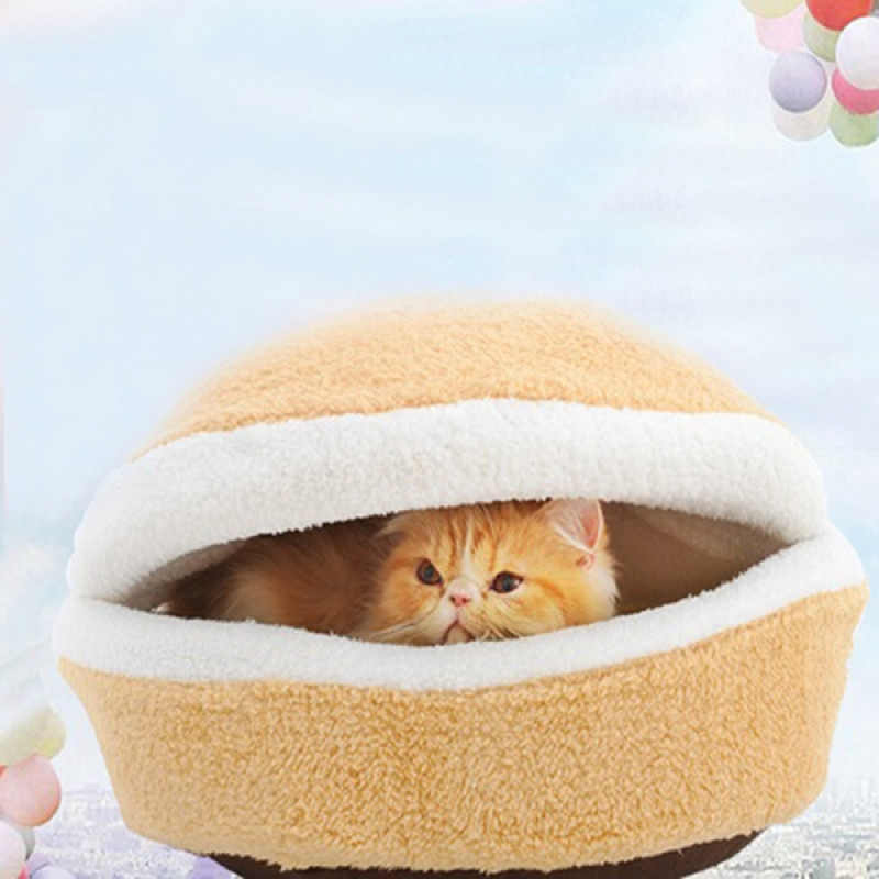 Hamburger Cat Litter Kitten Nest