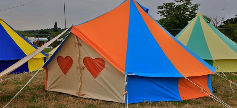 Plastic Tarpaulin Tent, for Camping, Feature : UV-resistant, Waterproof