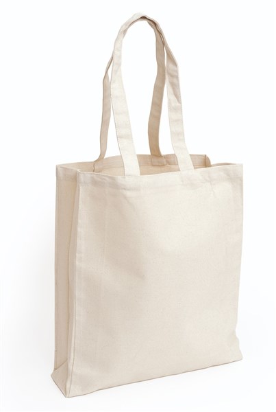 Cotton Long Handle Shopping Bag