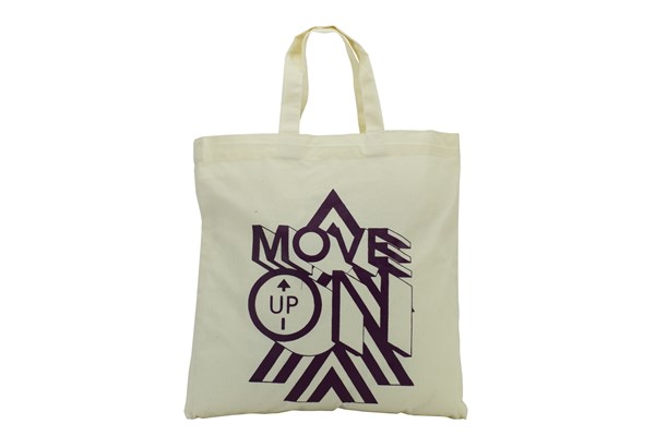 Cotton Move On Printed Tote Bag