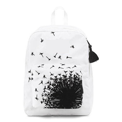 Cotton Printed Backpack Bag