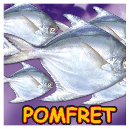 Britte Ready to Cook Pomfret (Cleaned), 454 gm