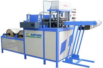 fully automatic single die paper plate making machine