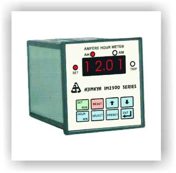BLACK KVAR TECH Electric Ampere Hour Meter IM2501, for Industrial, Voltage : 220V