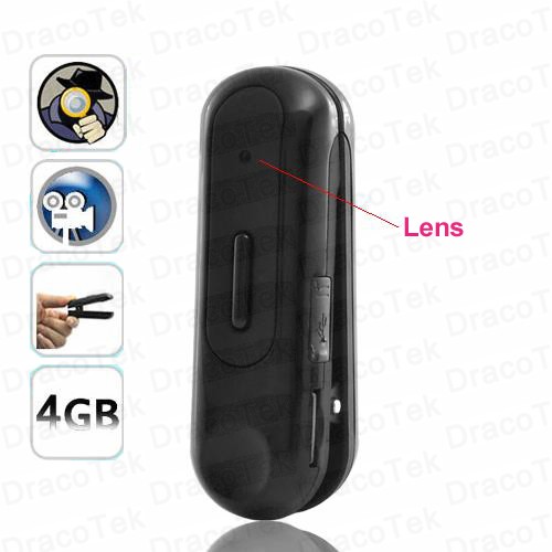 Spy Hidden Clip Bluetooth Camera