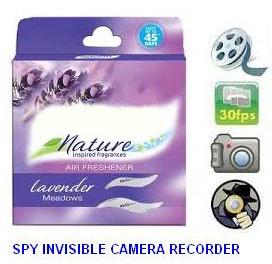 Spy Invisible Camera In Room Freshener