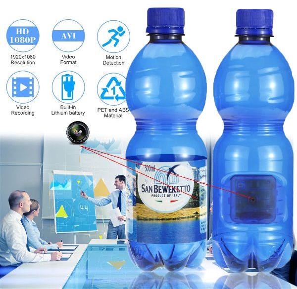 Spy Water Bottle Camera