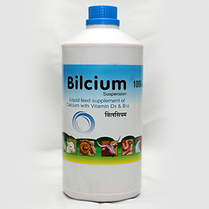 Liquid Feed Supplement of Calcium with Vitamin D3 and B12-1000 ml