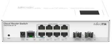 CRS210 8G 2S+IN Ethernet router