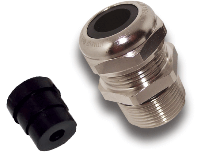 EXPLOSION PROOF TRIPLE SEAL STANDARD BRASS / S.S CABLE GLANDS - OCTANS