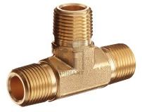 Brass Tee MPT, Feature : Quality pipe fitting, Easy to use