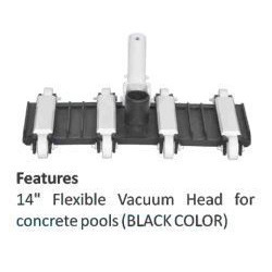 Flexible Vacuum Head For Concrete Pools