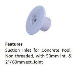 Suction Inlet for Concrete Pool